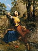 Gustave Courbet The Sculptor Spain oil painting artist